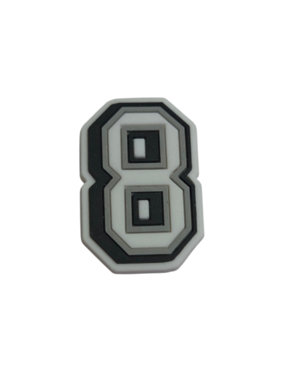 Shoe Charm Number 8 Accessory One Size